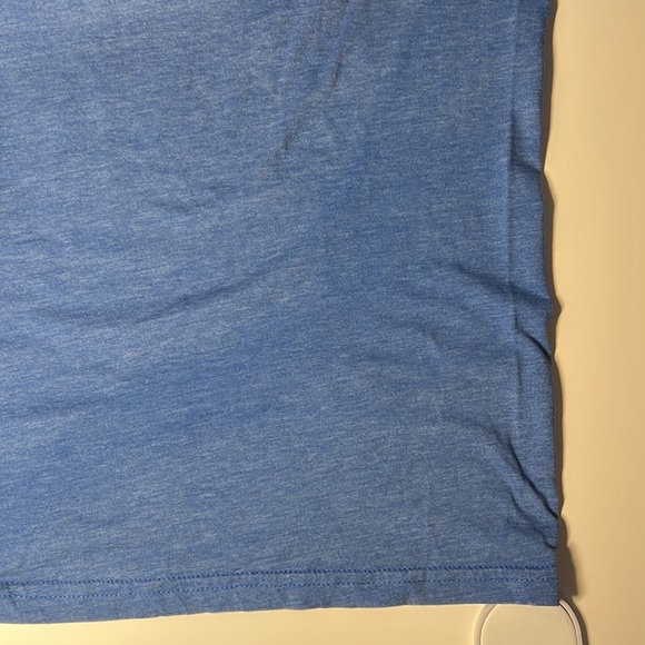 Hurley Premium Fit Cotton-Blend Blue Hurley Logo Short Sleeve Tee - Medium - Picture 11 of 13